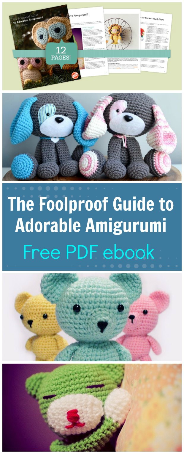 Free PDF ebook to download with the all the basics you need to know to get great results with crochet amigurumi animals, people, dolls and more.