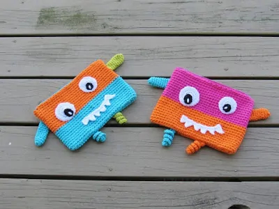 Crochet Pencil Case or Pouch By Crochet Dreamz