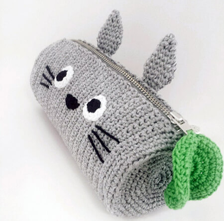 Totoro Crochet Pencil Case Pattern By MariiArts