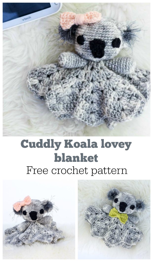 Lovey Koala Baby Blanket Crochet Pattern Crochet News