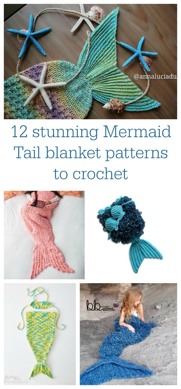 Mermaid Tail Blankets Crochet Your Own - Crochet News