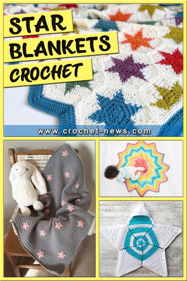 CROCHET STAR BLANKETS