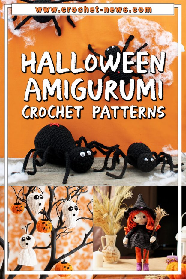 HALLOWEEN AMIGURUMI CROCHET PATTERNS