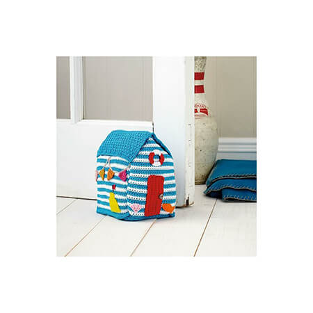 Beach Hut Crochet Doorstop Pattern By Emma Varnam