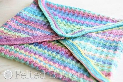 Crochet Baby Blanket Pattern Spring Into Summer