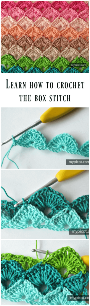 Crochet Box Stitch - Written + Video Tutorial | Crochet News