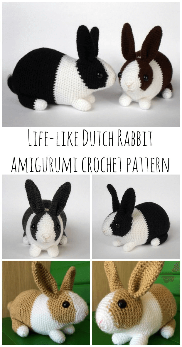 Crochet Dutch Rabbit Amigurumi Pattern Crochet News