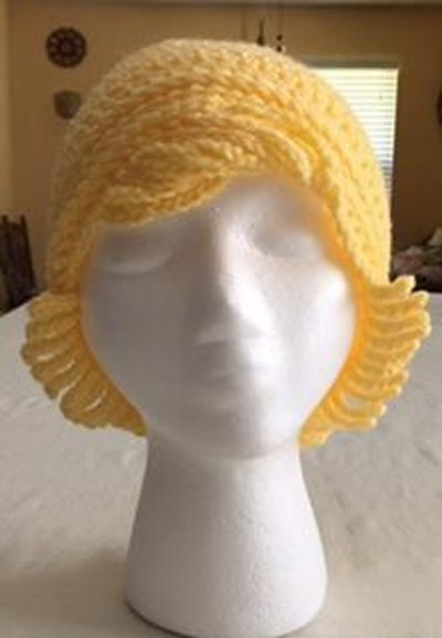 Crochet Chemo Hat With Hair Pattern Free Tutorial