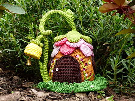 Fairies Cottage Crochet Doorstop Pattern By KnotenzeugbyKaRa