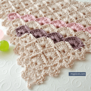 Free Crochet Box Stitch Shawl Pattern - Crochet News