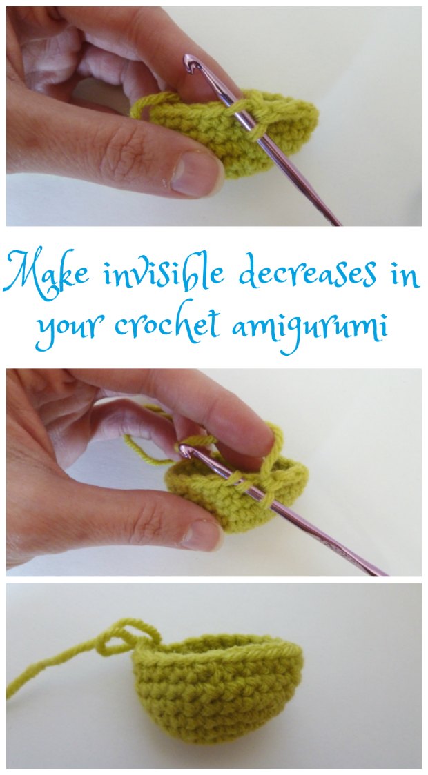 How To Crochet An Invisible Decrease In Amigurumi