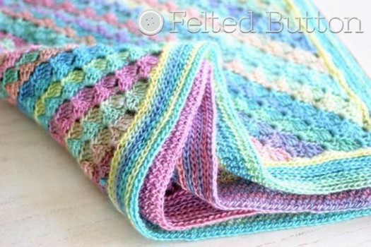 Free spring into summer blanket crochet pattern