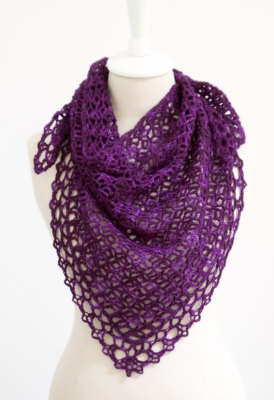 Fortunes Crochet Shawlette Pattern