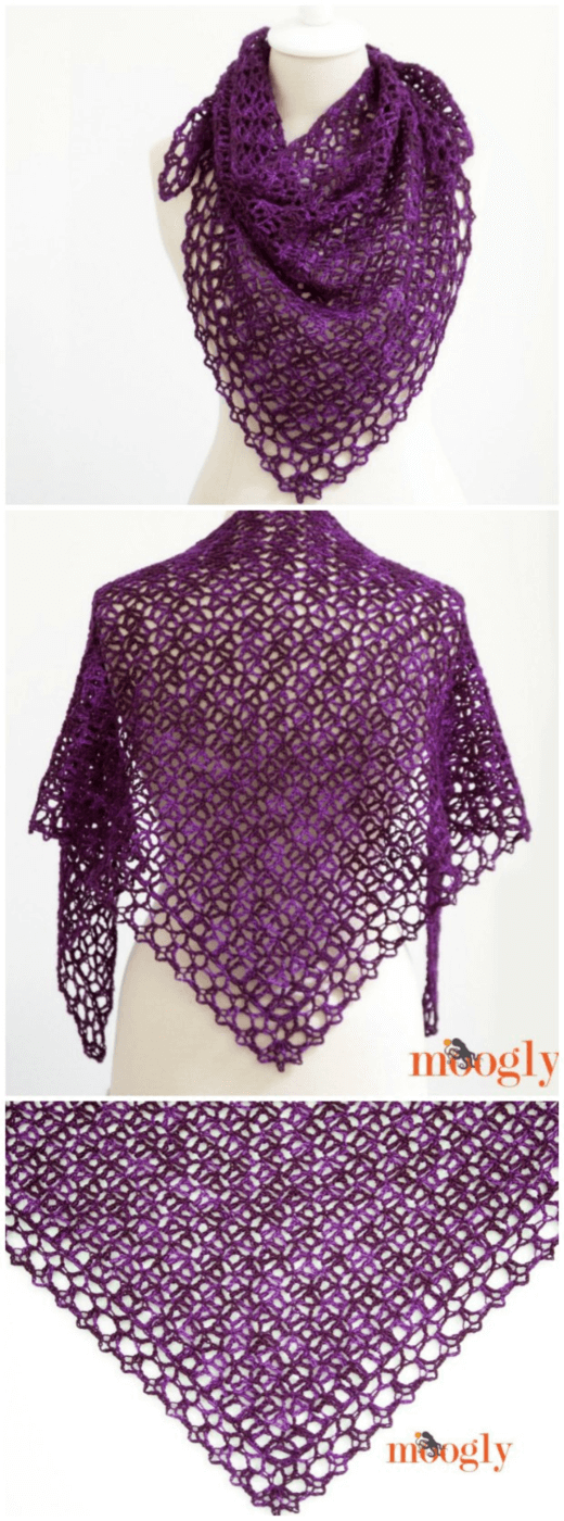 Fortunes Crochet Shawlette Pattern Free Video And Written Tutorial