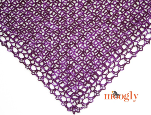 Free Fortunes Crochet Shawlette Pattern