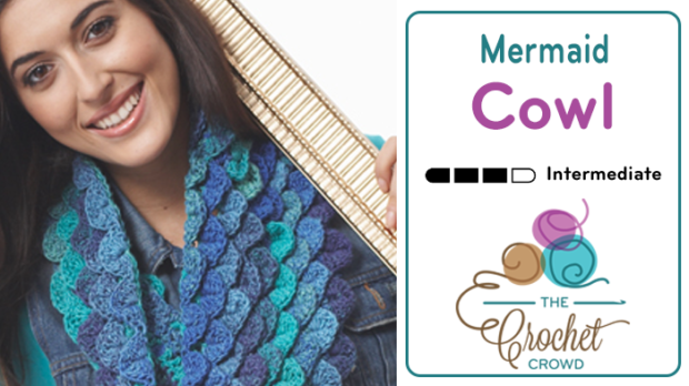 mermaid cowl crochet pattern