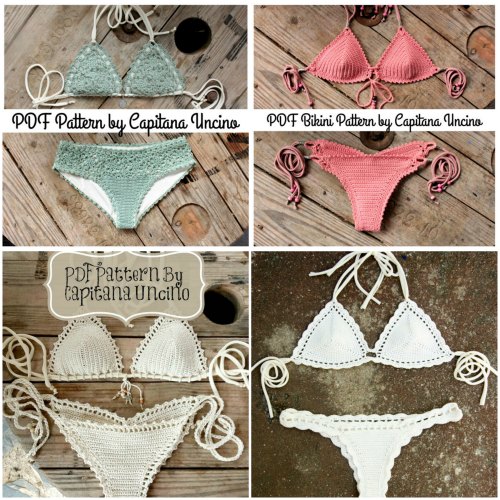 Crochet Bikini Designer Showcase Capitana Uncino