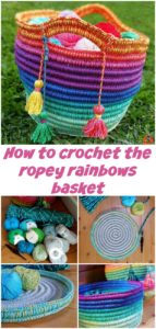 Rope Crochet Basket