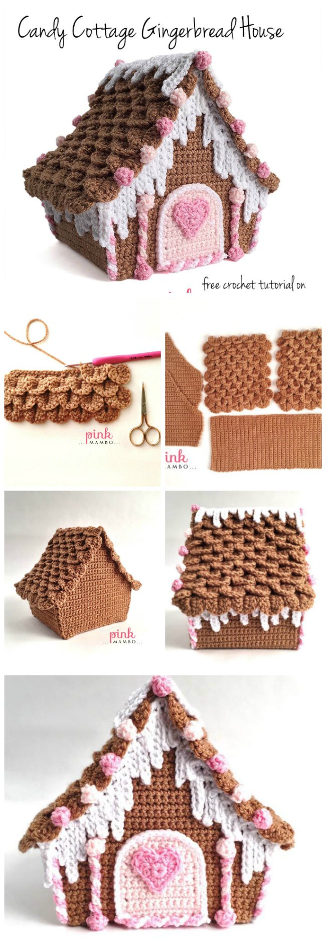 Delicious Crochet Gingerbread House Pattern Crochet News