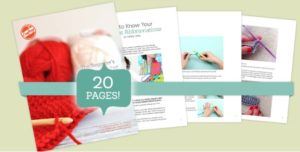Free Crochet Patterns For Beginners PDF E-Book