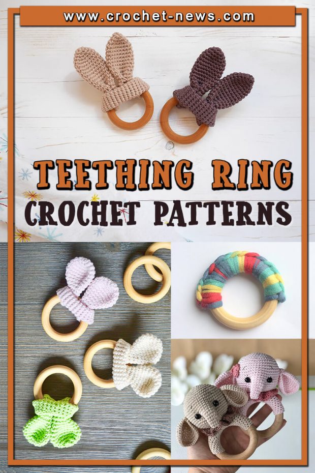 CROCHET TEETHING RING PATTERNS