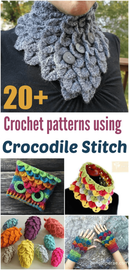 Crochet Crocodile Stitch Tutorial With 26 Patterns To Try Crochet News 6311