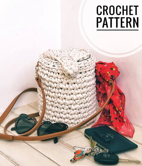 Crochet Bucket Bag By CrochetbycolleenUS Crochet News