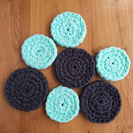Crochet Coaster Yarn Pattern By NedandMimi