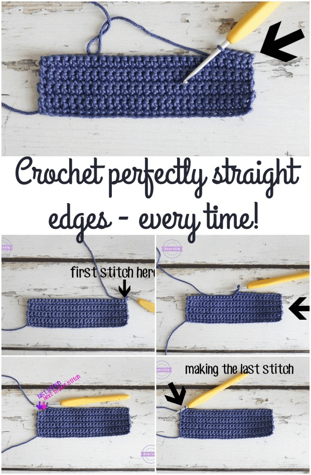How To Crochet A Straight Edge