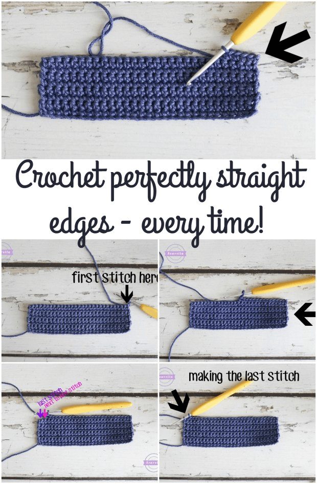 How To Crochet A Straight Edge Every Time! Crochet News