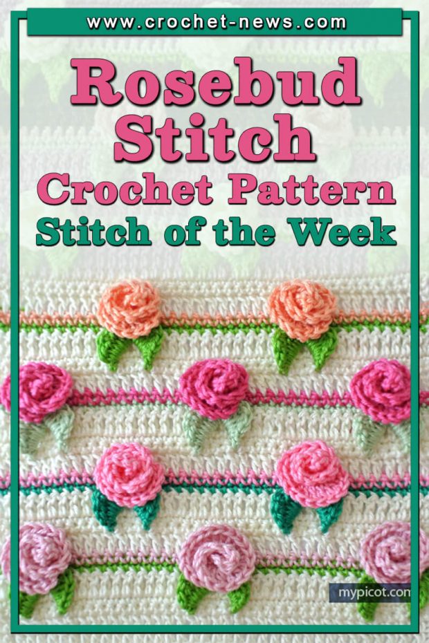 ROSEBUD STITCH CROCHET PATTERN