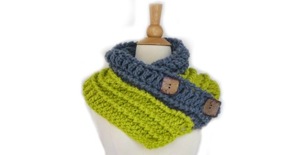 Button Cowl Crochet Pattern Free Tutorial - Crochet News