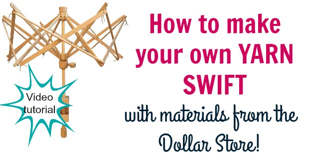 Make a DIY Yarn Swift At Home | Video Tutorials