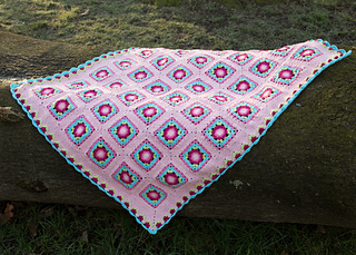 Baby Blanket Crochet Pattern Lydia