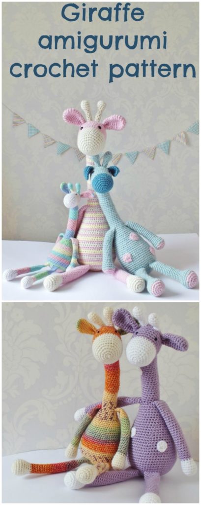 My favorite giraffe amigurumi crochet pattern. Made dozens, everyone loves them and they sell really well too. Recommended!