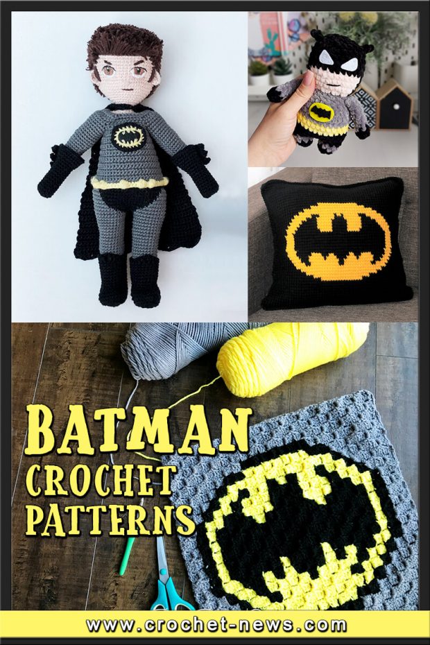 CROCHET BATMAN AMIGURUMI PATTERNS