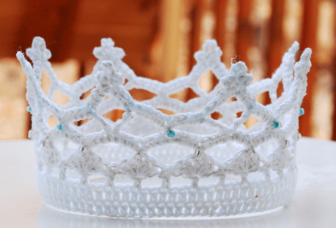Crochet Princess Crown Free Pattern