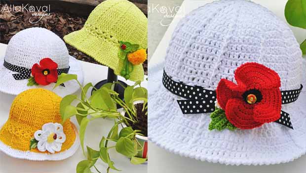 Garden Party Crochet Hat Free Pattern - Crochet News