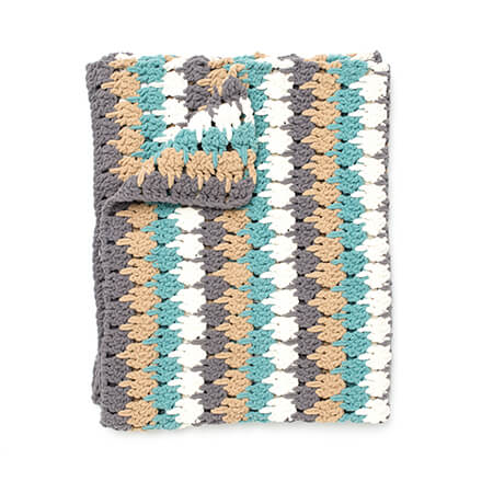 Larksfoot Crochet Stitch Blanket