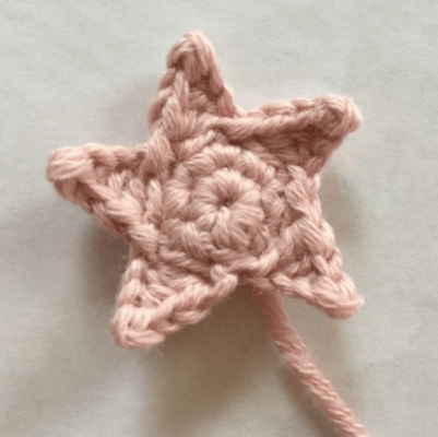 Simple Star Crochet Baby Blanket