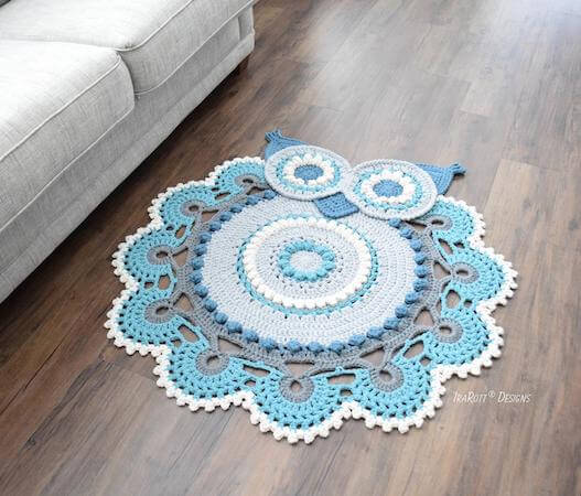 large rug crochet pattern