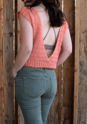 Summer Valley Top Crochet Pattern by Hooked Homemade Happy