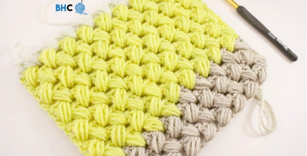 Zig Zag Puff Stitch Crochet Pattern