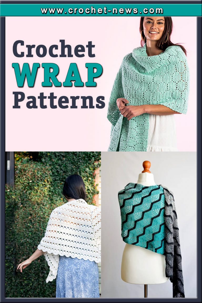 25 Crochet Wrap Patterns - Crochet News