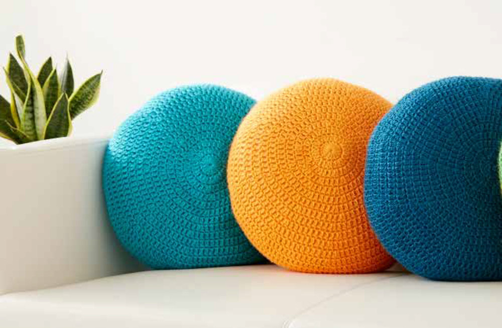 Pillow Patterns Full Circle Crochet Free Written Pattern