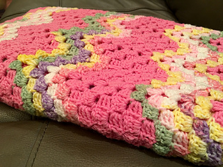 vintage rippling blocks stitch - Crochet blanket patterns