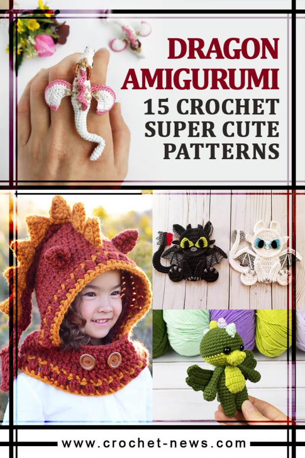 crochet dragon amigurumi patterns