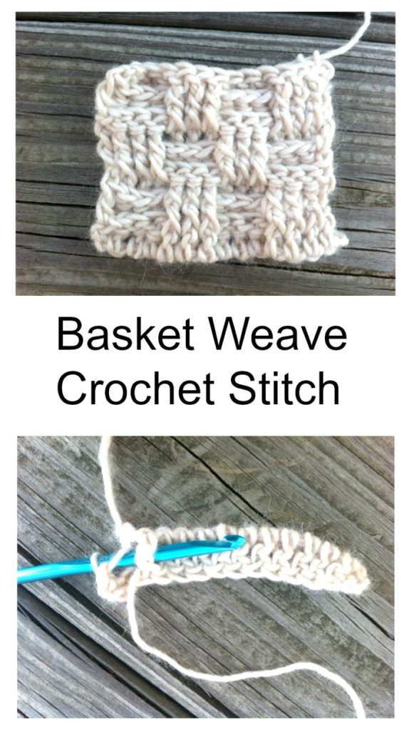 Basket Weave Crochet Stitch Tutorial