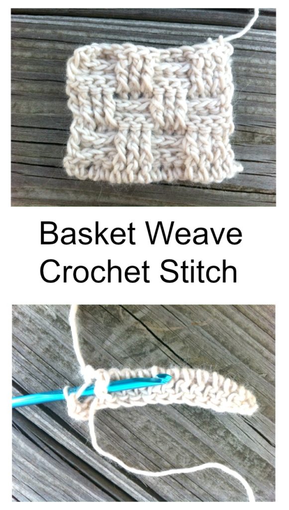 Basket Weave Crochet Stitch