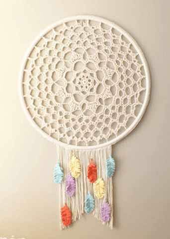 Crochet Dreamcatcher Pattern